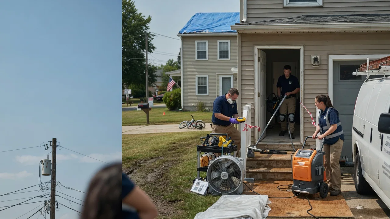 Water Damage Repair in Minier, IL near me